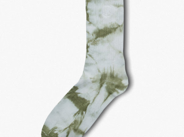 Tie Dye Crew Socks